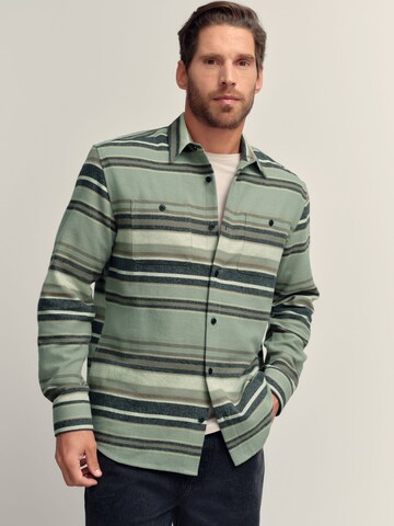 Next - Regular Fit Camisa em verde: frente
