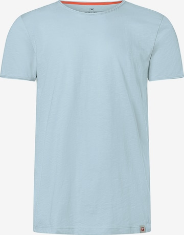 TIMEZONE Shirt 'Ripped' in Blue: front