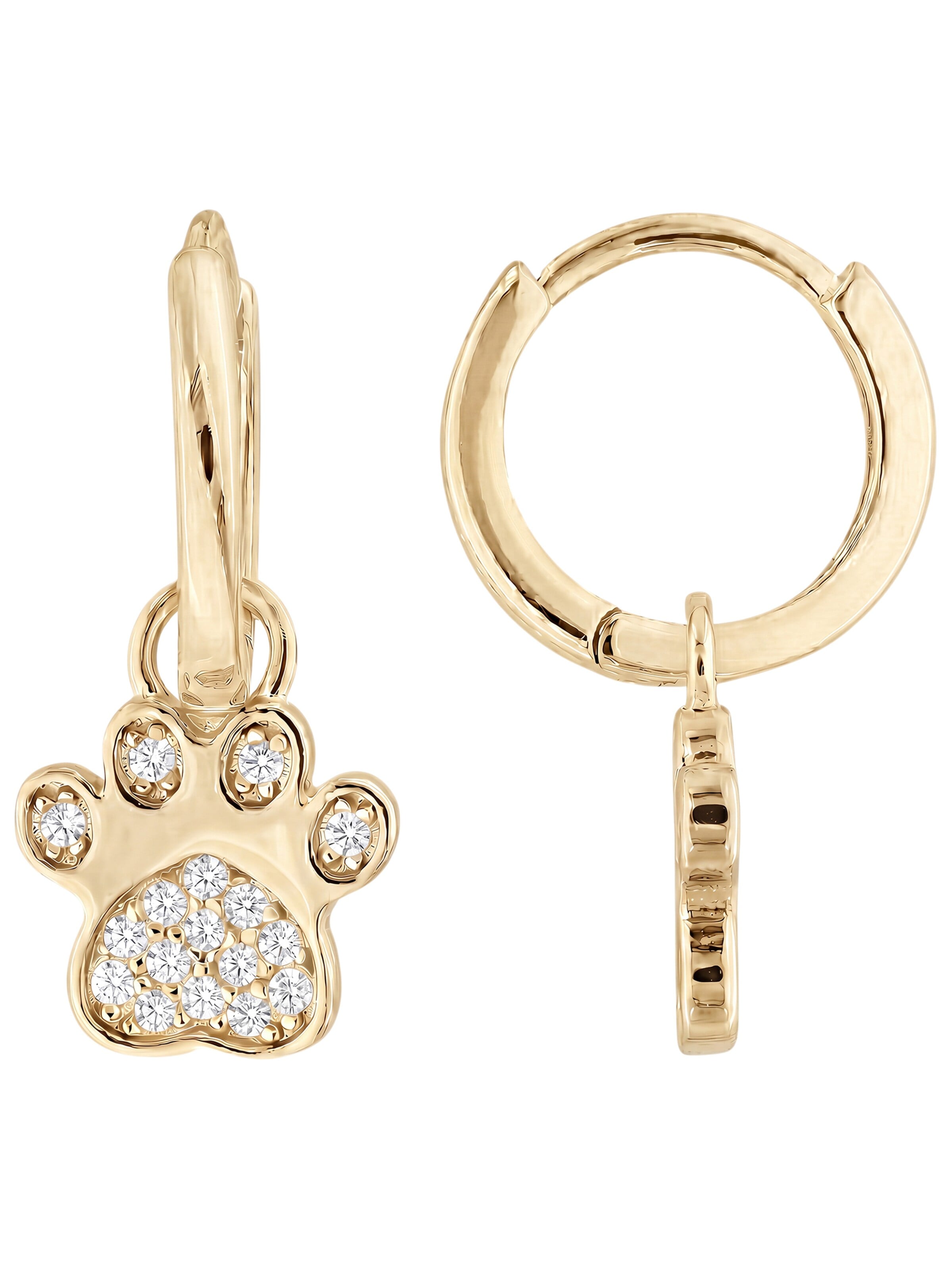 Jobo Jewelry in Gold: front