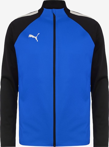 PUMA Sportjas in Blauw: voorkant