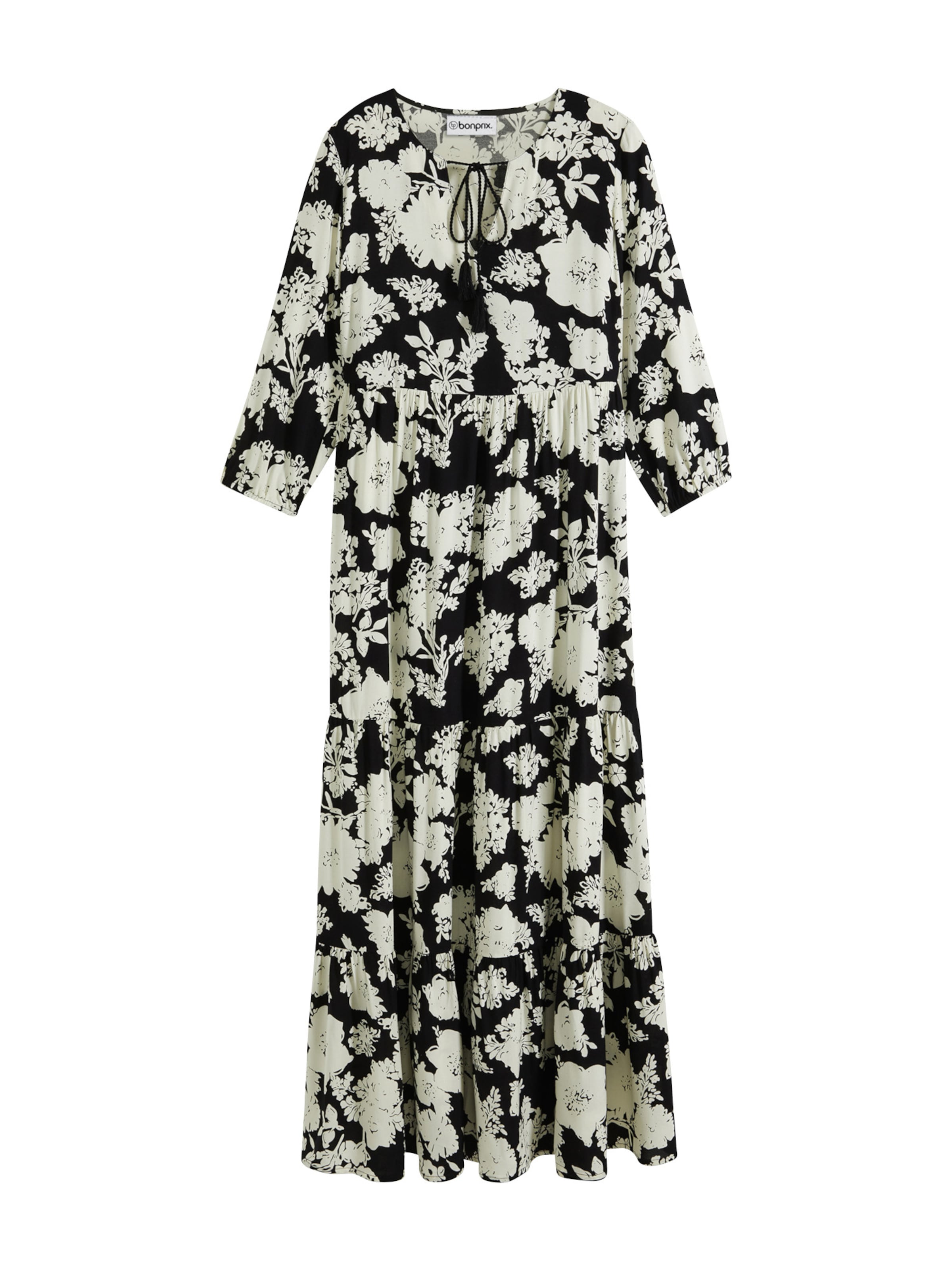 bonprix Kleid in Schwarz: Vorderseite