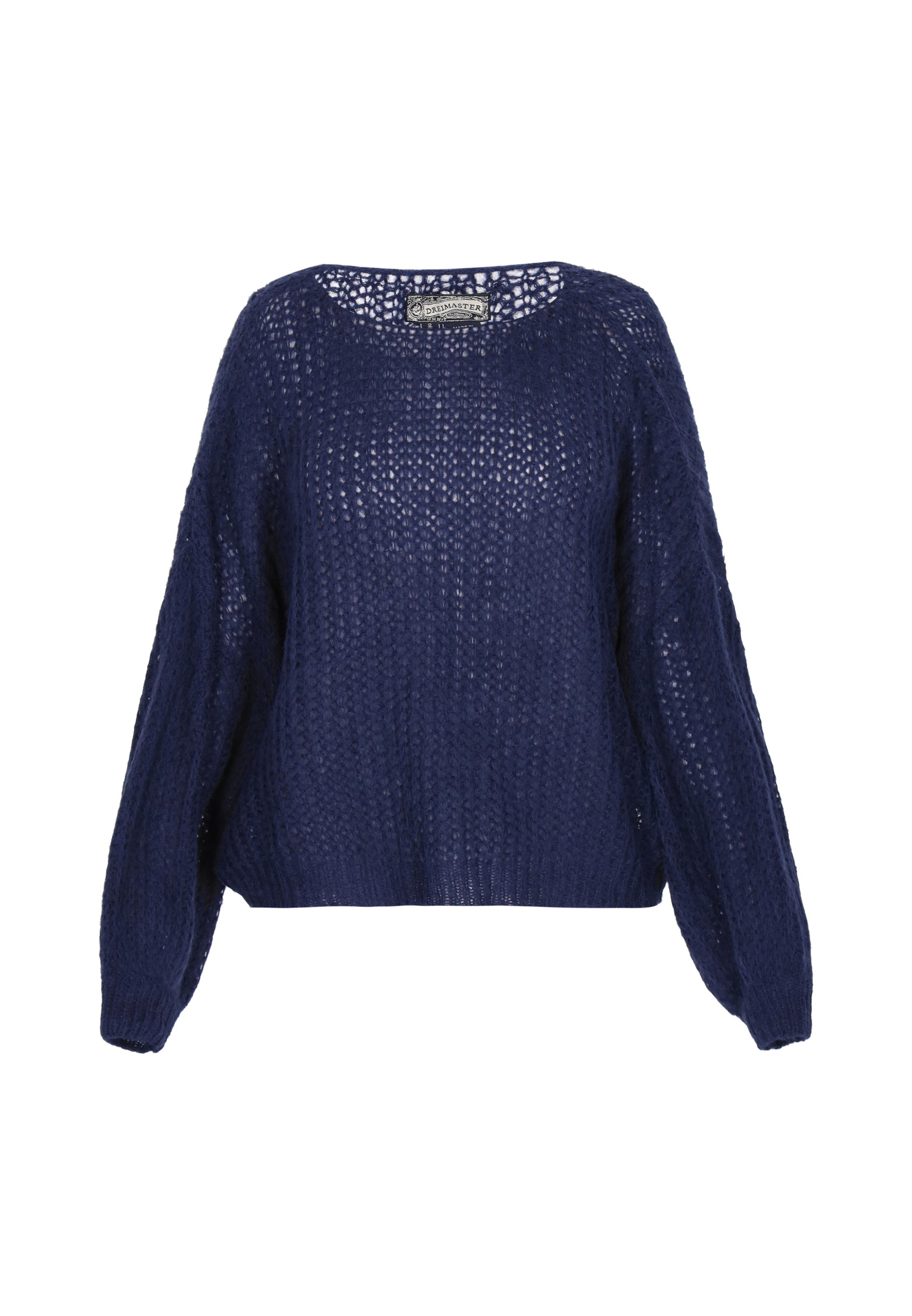 DreiMaster Vintage Oversized neulepaita värissä sininen: etupuoli