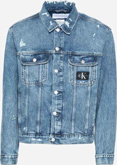 Calvin Klein Jeans Tussenjas in de kleur Blauw denim, Productweergave