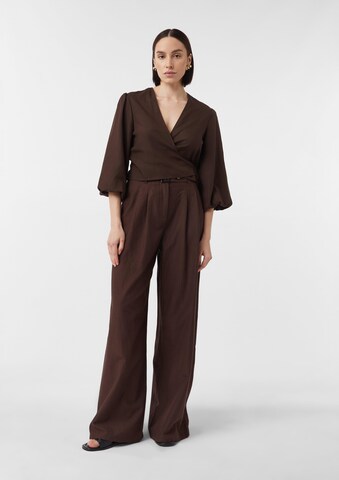 COMMA Blouse in Bruin