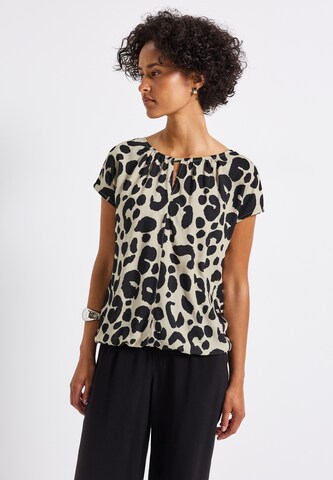 STREET ONE Shirt in Beige: Vorderseite