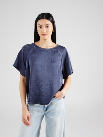 mbym Blouse 'Damik' in Blauw: voorkant