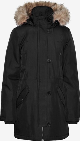 VERO MODA Téli parka - fekete: elől