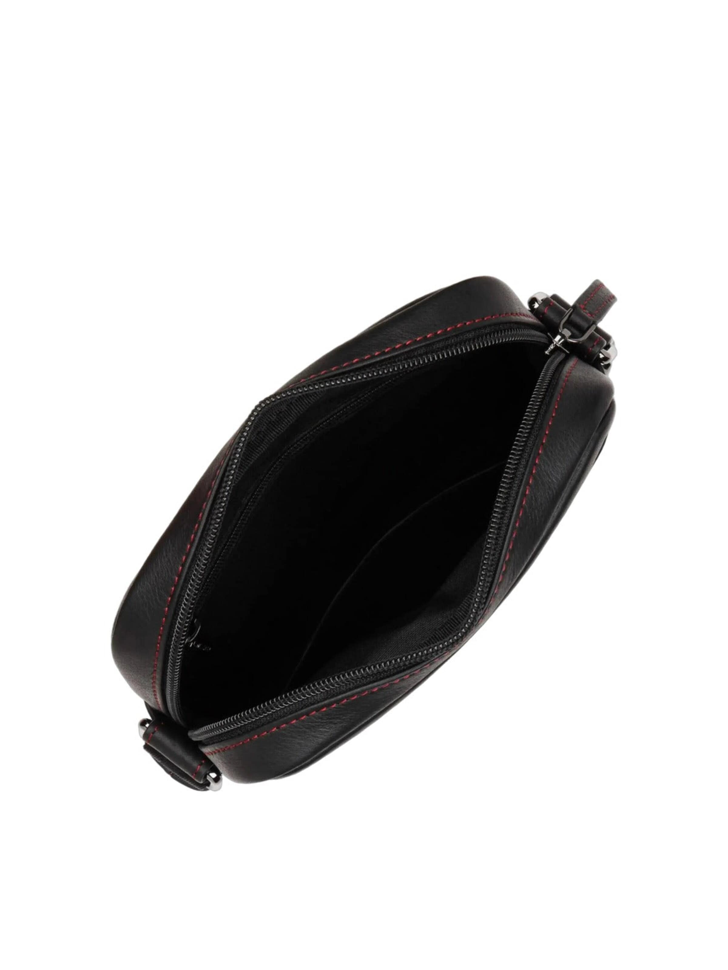 Borsa messenger 'Soft Vintage' di LANCASTER Paris in nero