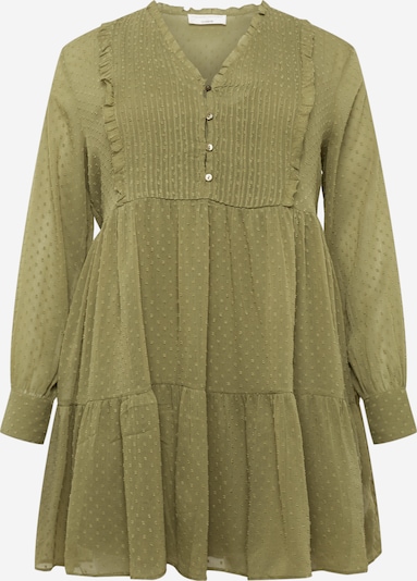 Guido Maria Kretschmer Curvy Collection Kleid 'Tayra' in oliv, Produktansicht