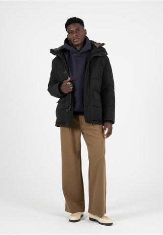 Giacca invernale 'The Swiss Yuppie' di Prohibited in nero