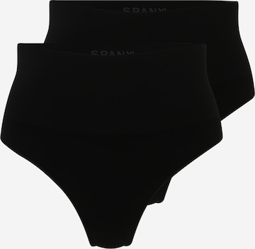 SPANX Muotoilevat alushousut värissä musta: edessä