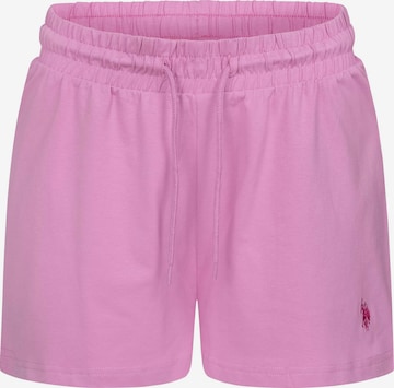 U.S. POLO ASSN. Shorts in Pink: Vorderseite