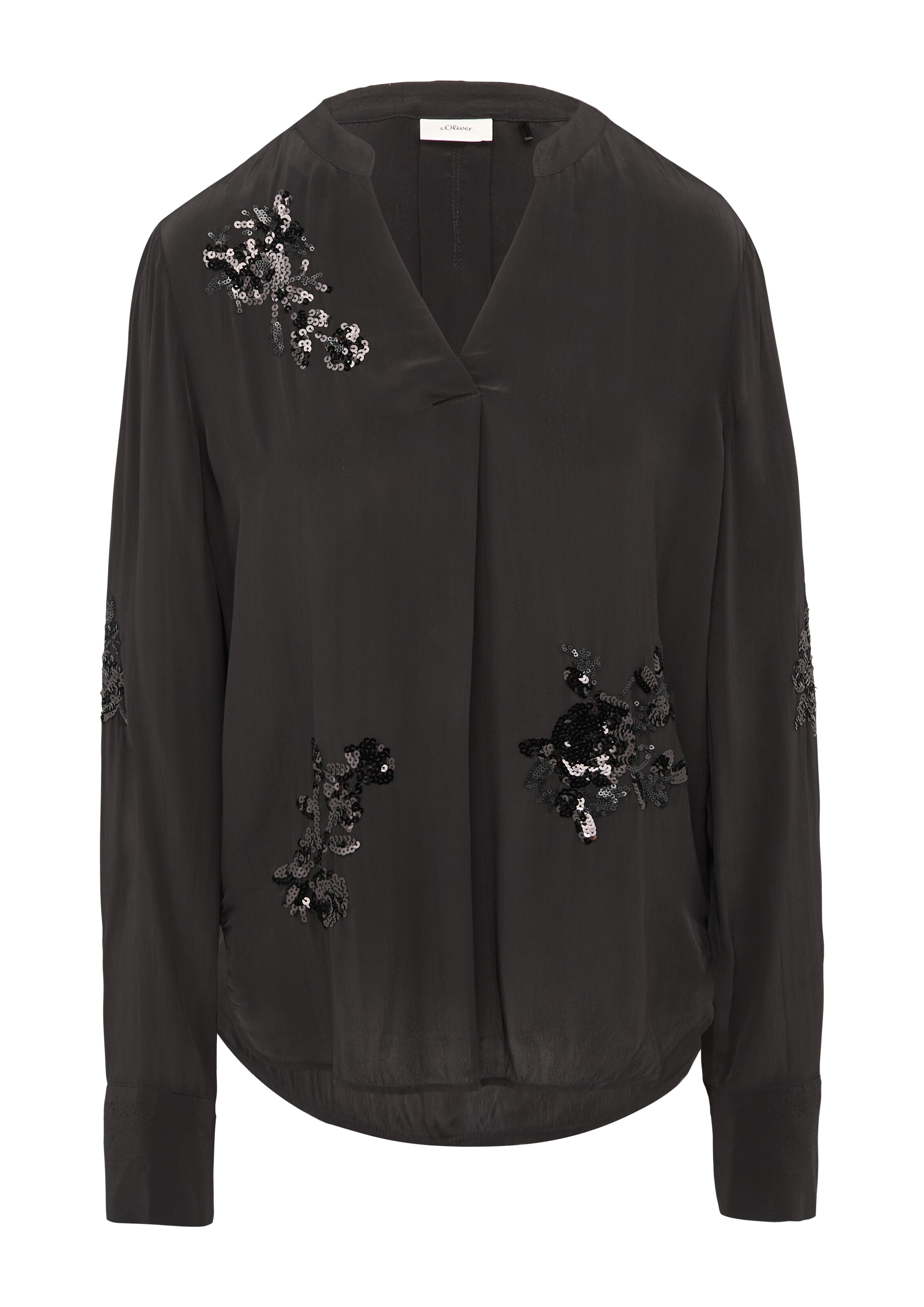 s.Oliver BLACK LABEL Blouse in Black: front