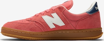 Baskets basses 'T500' new balance en rouge : devant
