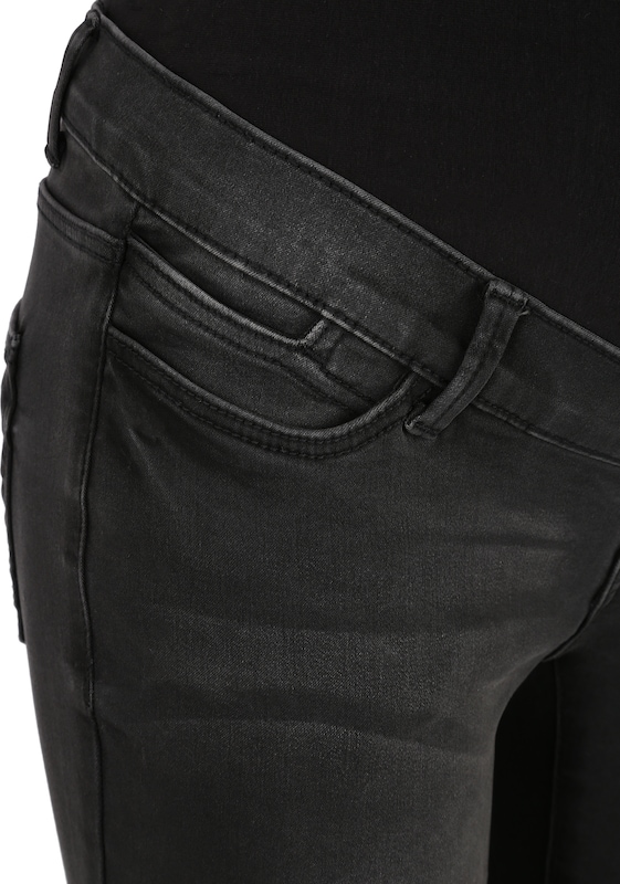 Vero Moda Maternity Slimfit Jeans 'LARA' in Grau