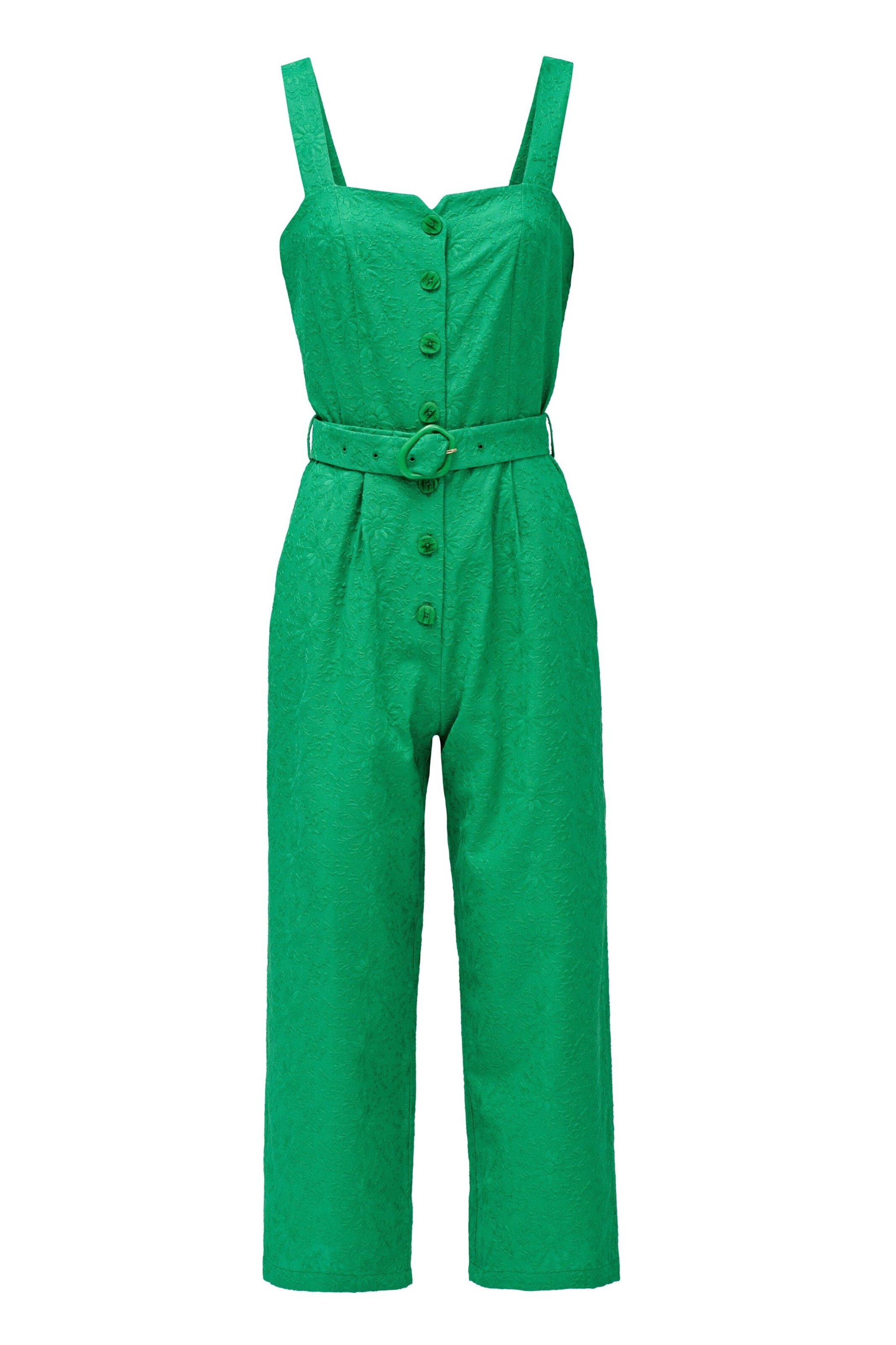 Salsa Jeans Jumpsuits in Grün: Vorderseite