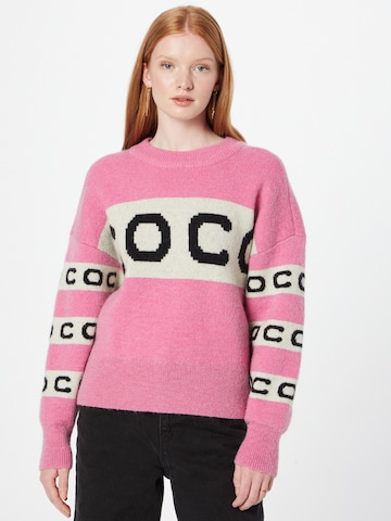 co'couture Pullover 'Leona' in Pink: predná strana