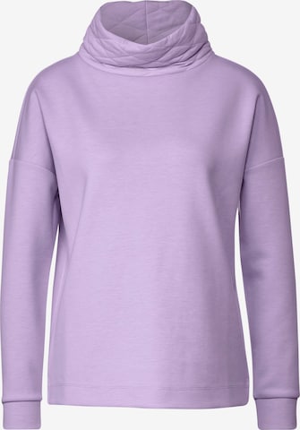 STREET ONE Sweatshirt in Lila: predná strana