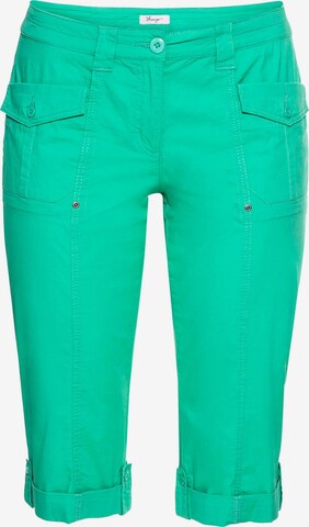 SHEEGO Pants in Green: front