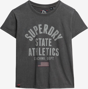 T-shirt Superdry en noir : devant
