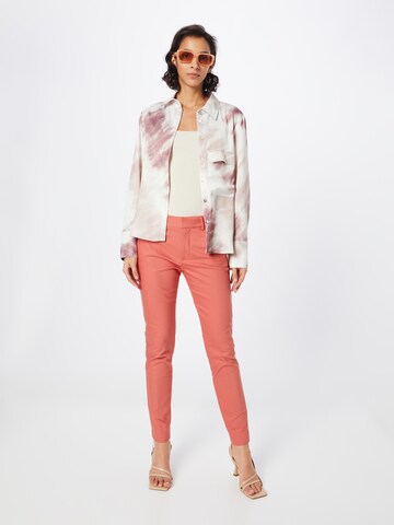 MOS MOSH Slim fit Trousers in Pink