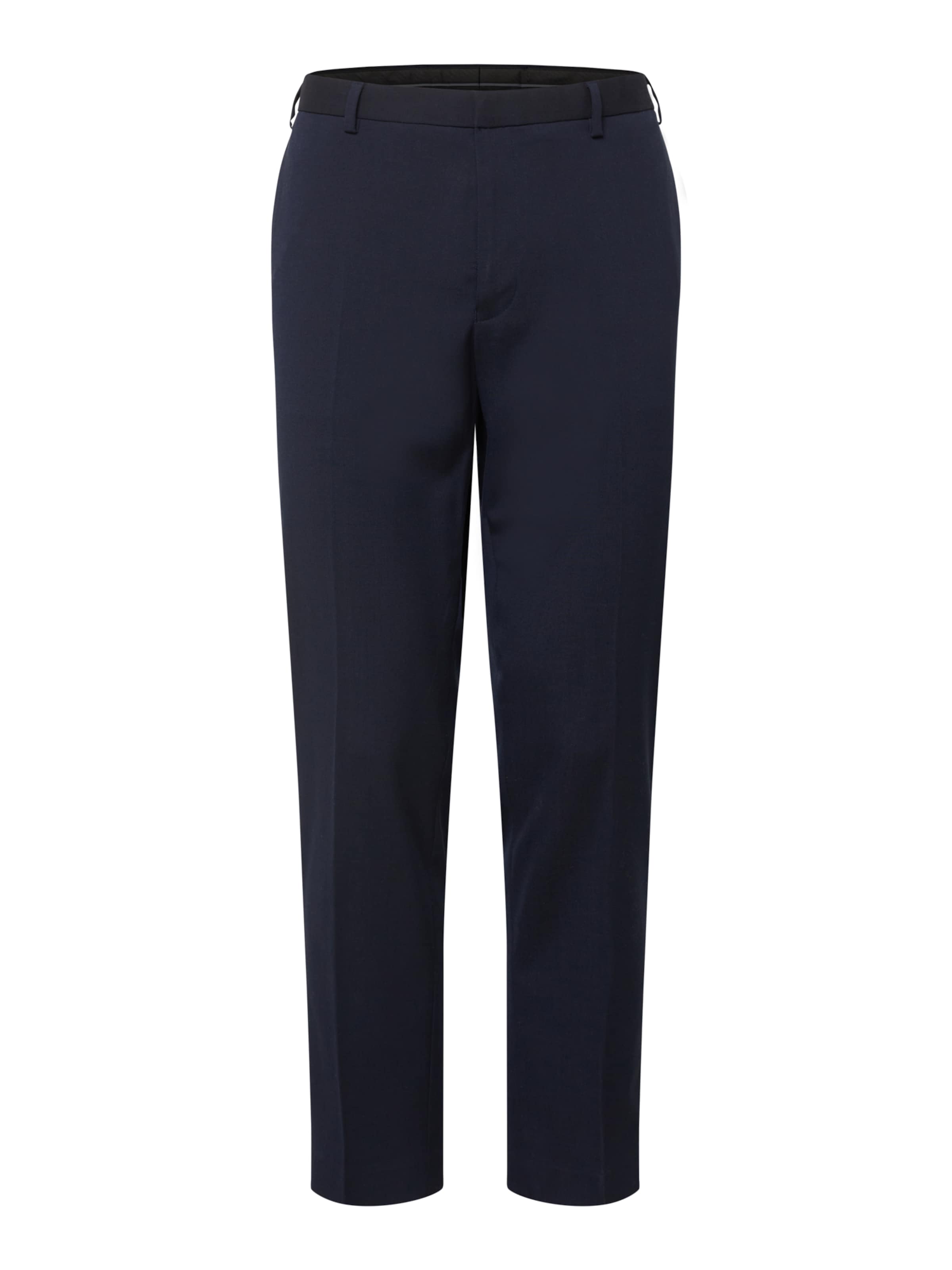 BURTON MENSWEAR LONDON Slimfit Bukser med fals i blå: forside