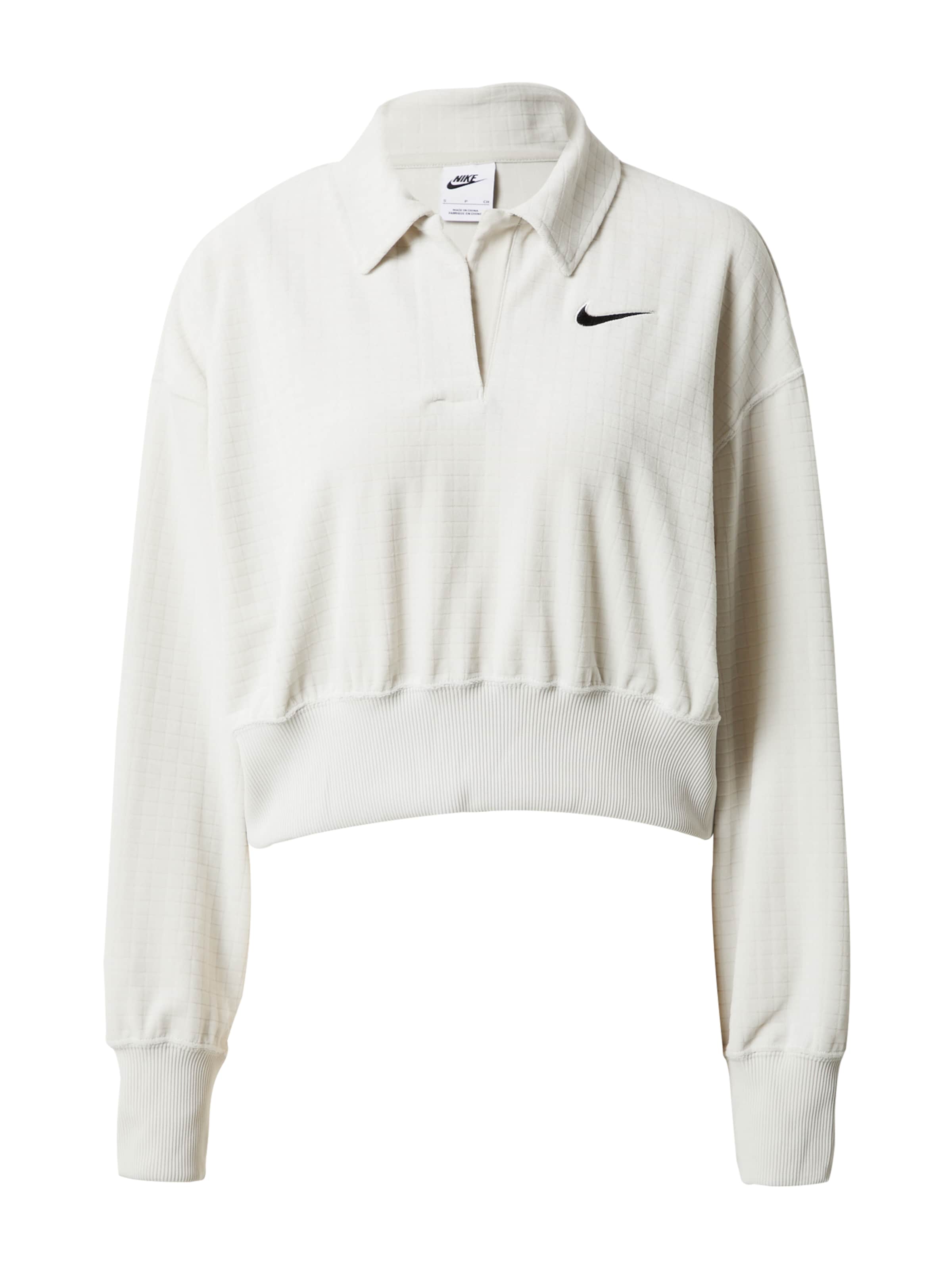 Nike Sportswear - Sudadera en beige: frente