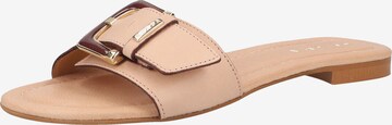 SCAPA Mules in Beige: front