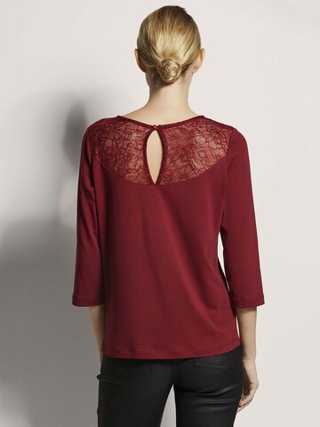 MADELEINE Shirt in Rood
