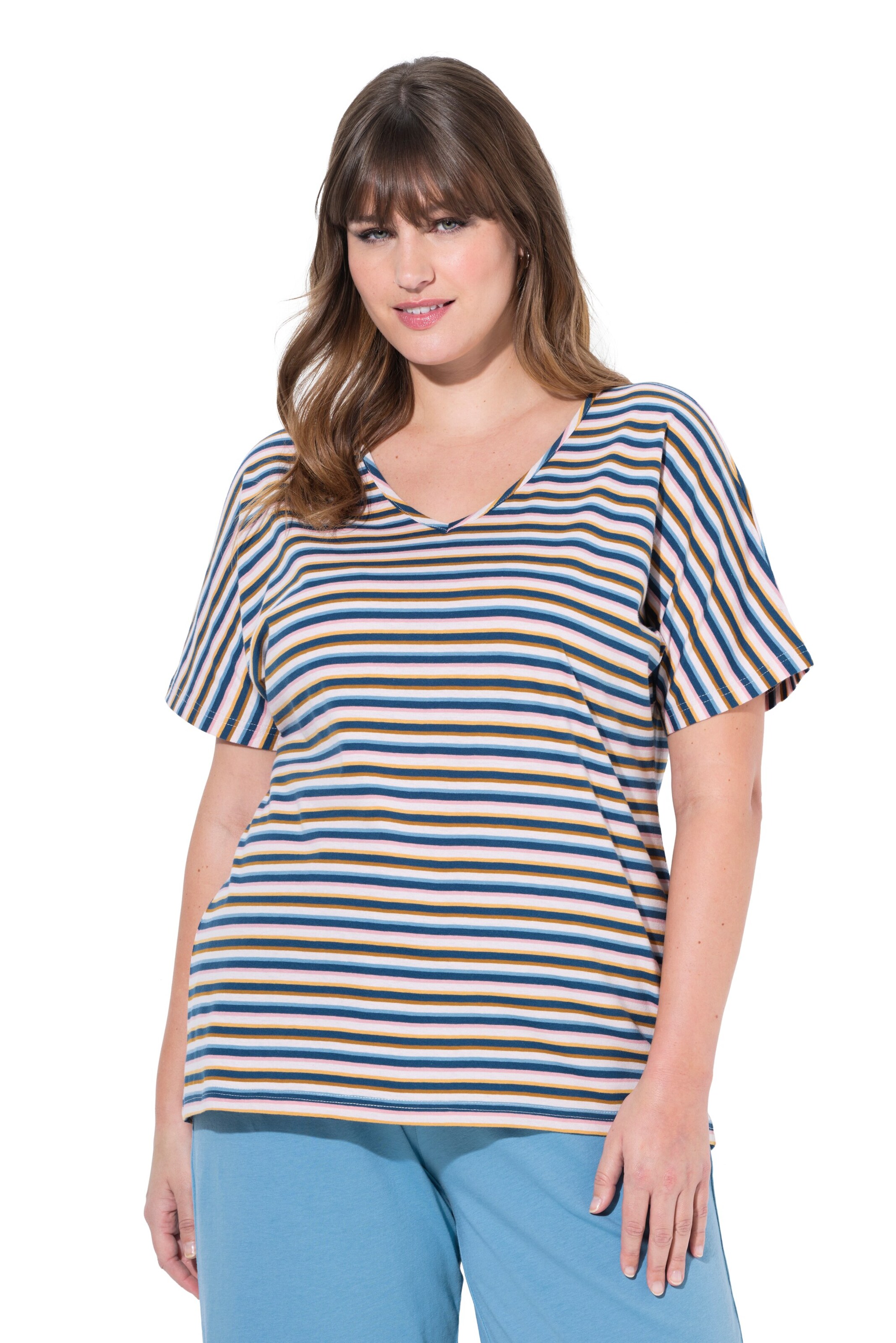 Ulla Popken Slaapshirt in Gemengde kleuren