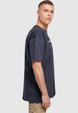 Merchcode Shirt 'Just Start' in Blauw