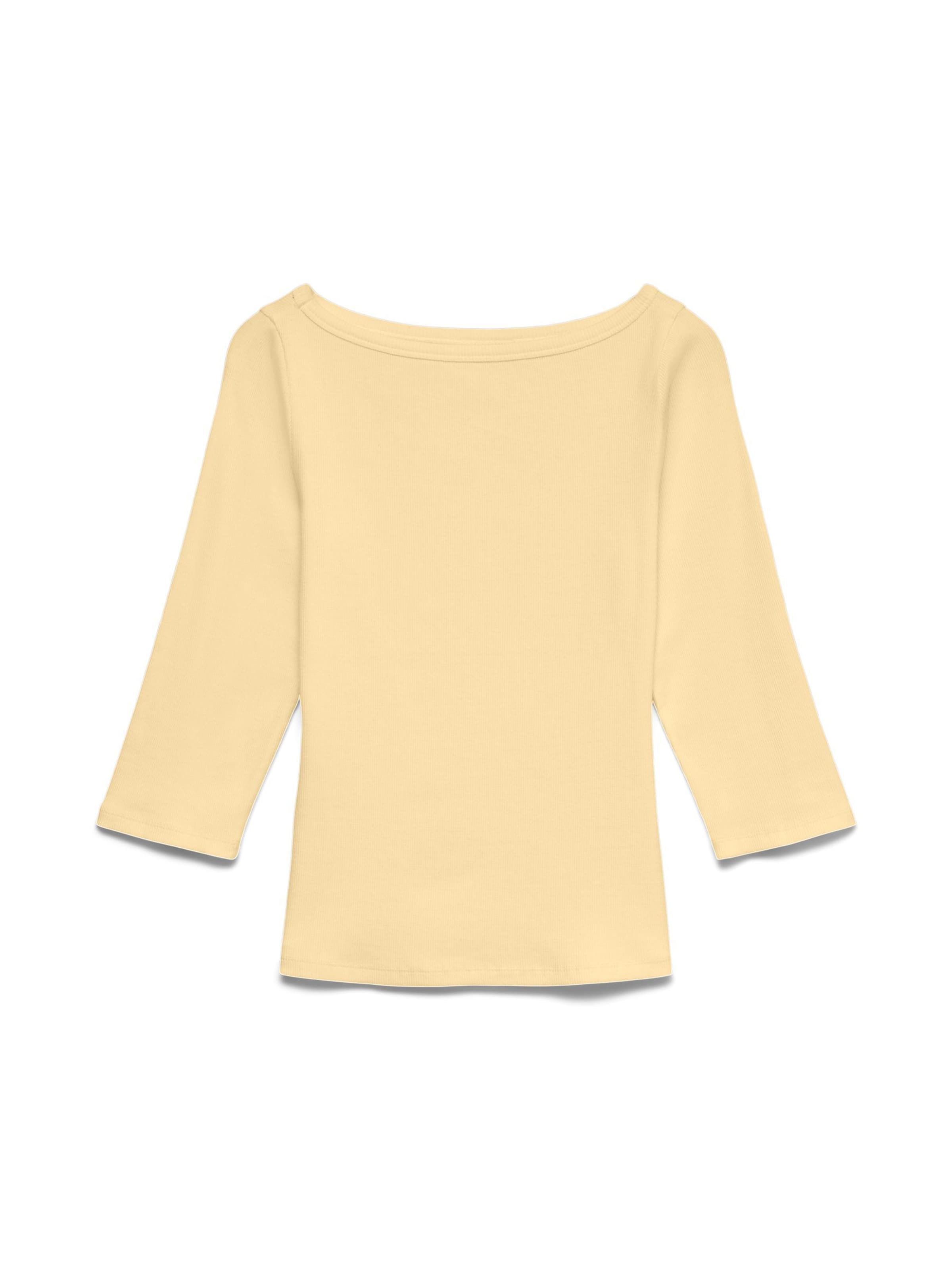 VERO MODA Shirt 'AWThea' in Yellow: front