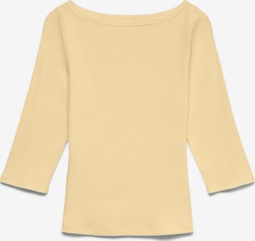 VERO MODA Shirt 'AWThea' in Yellow: front