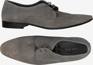 Pier One Halbschuh 42 in Grau: Vorderseite