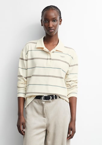 COMMA Shirt in Beige: front