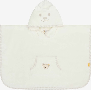 Steiff Collection - Albornoz en blanco: frente