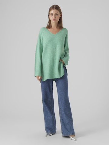 Pull-over 'DOFFY' VERO MODA en vert