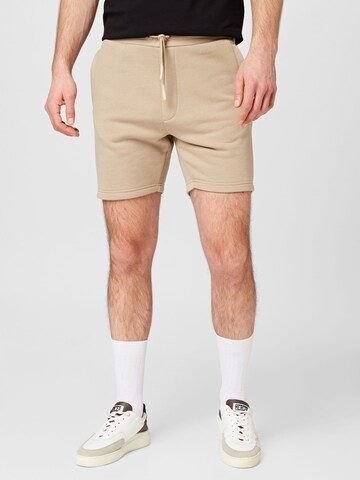 Regular Pantalon 'Knox' Kronstadt en beige : devant