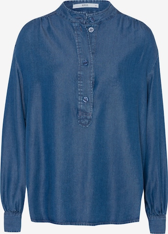 BRAX Blouse 'Viv' in Blauw: voorkant