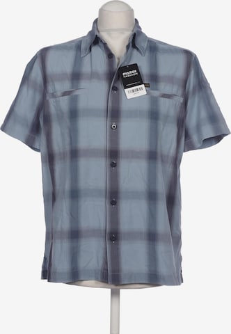 WRANGLER Button Up Shirt in M in Blue: front