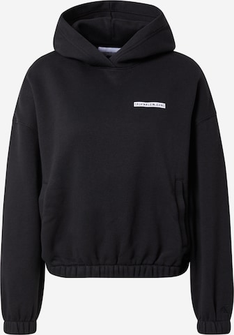 Calvin Klein Jeans Sweatshirt i svart: forside