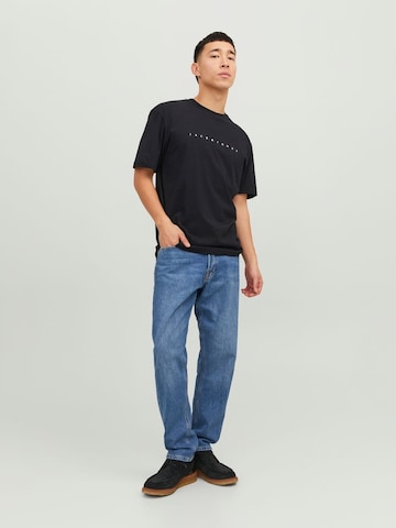 melns JACK & JONES T-Krekls