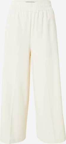 DRYKORN Wide leg Pants 'JOIN' in White: front