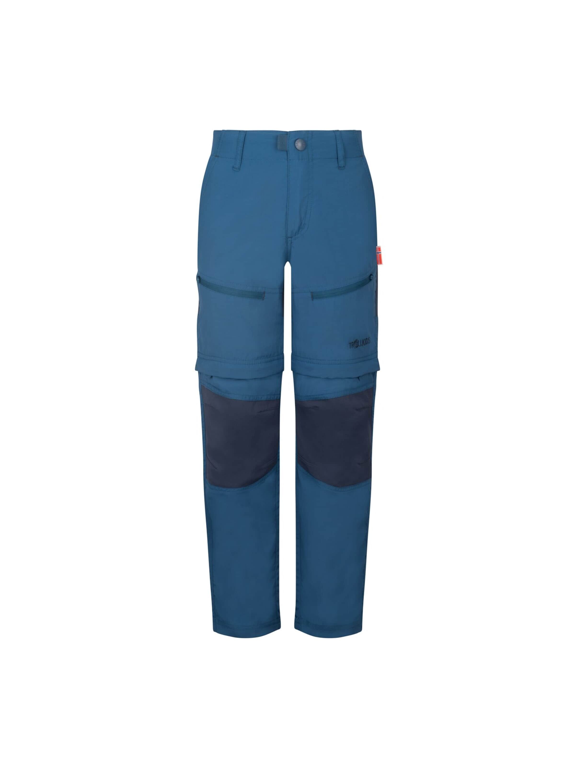 TROLLKIDS Workout Pants in Blue: front