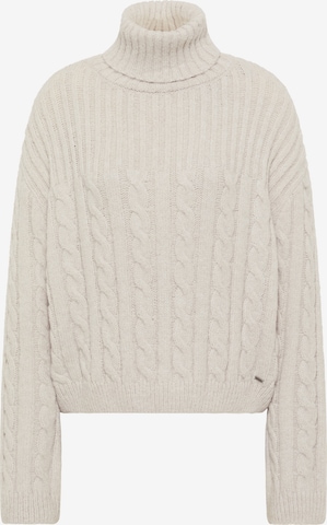 DreiMaster Vintage Sweater in Grey: front