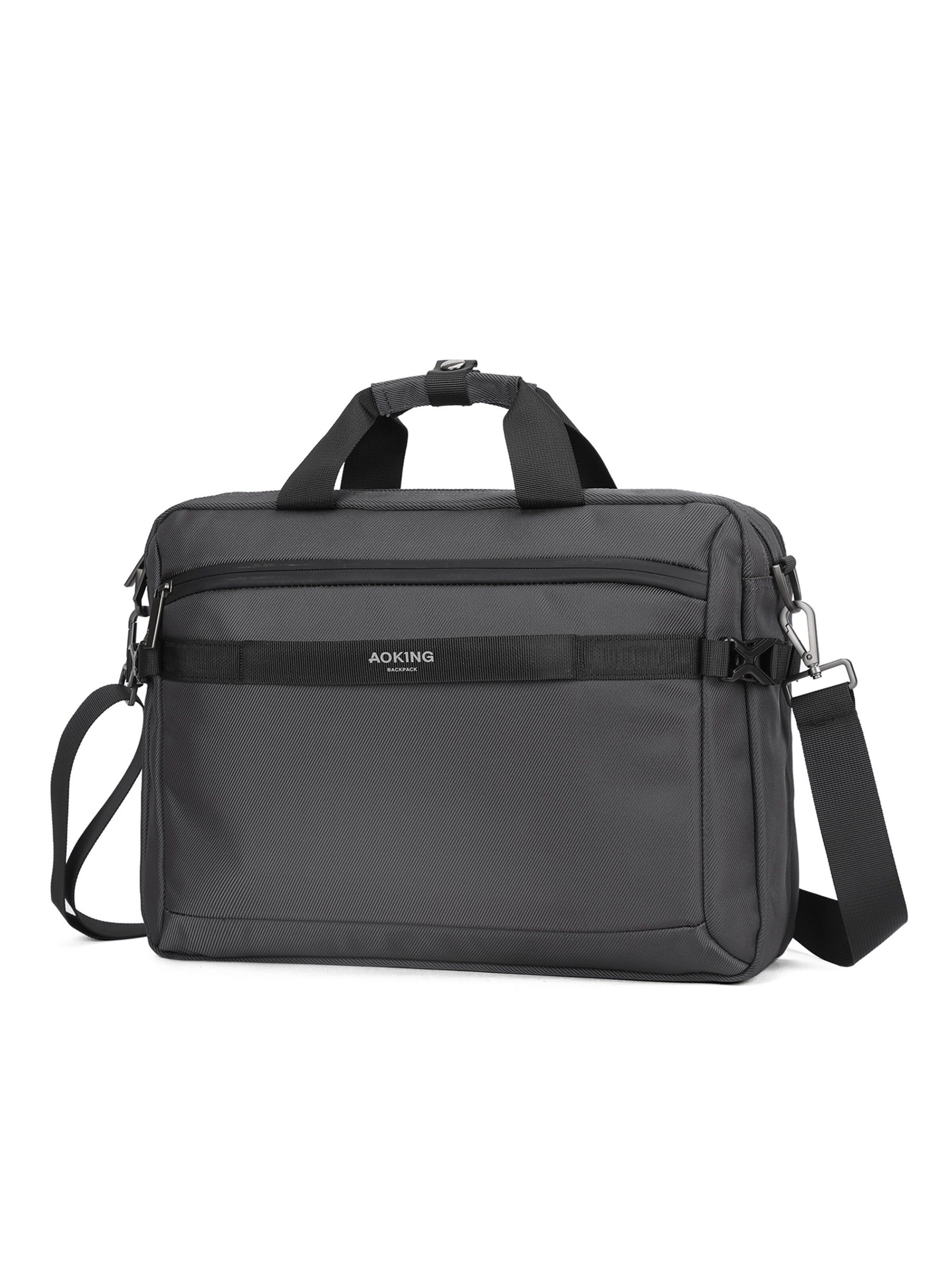 Sac d’ordinateur portable Aoking en gris : devant