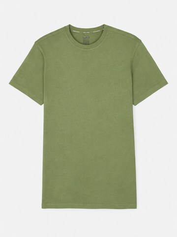PANTONECLO Shirt 'Pantoneclo Men’s Round Neck T-Shirt' in Green: front