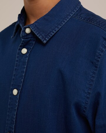 Regular fit Camicia di WE Fashion in blu