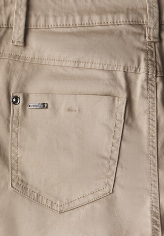 STREET ONE Regular Hose in Beige