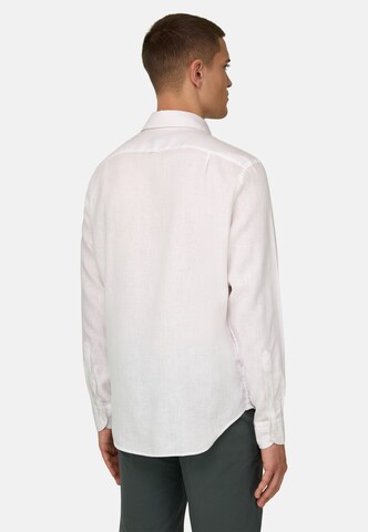 Boggi Milano Regular Fit Hemd in Weiß